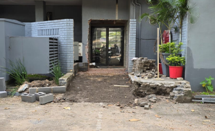 Commercial construction project in Umhlanga