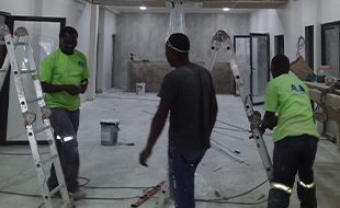 Commercial construction project in Umhlanga